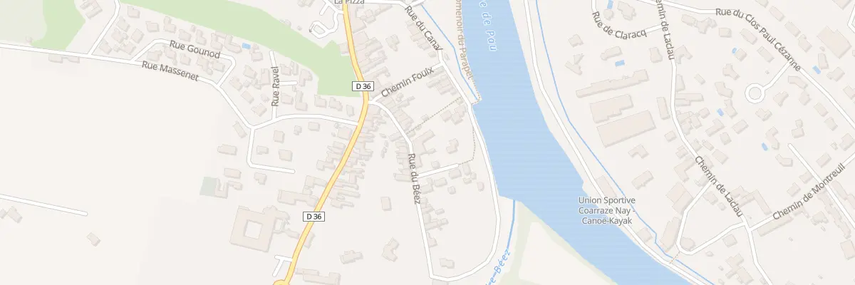 Plan du 19 Rue du Beez à Nay