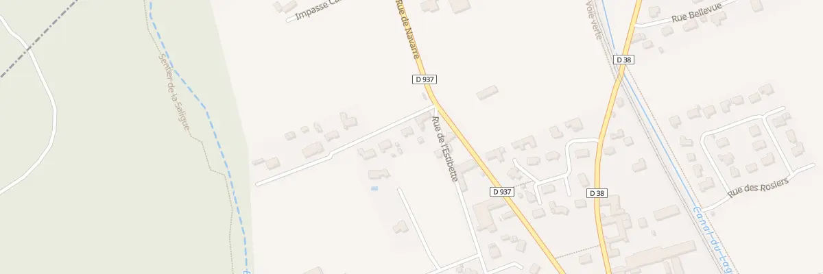 Plan du 1 Imp du Gabizos à Baudreix