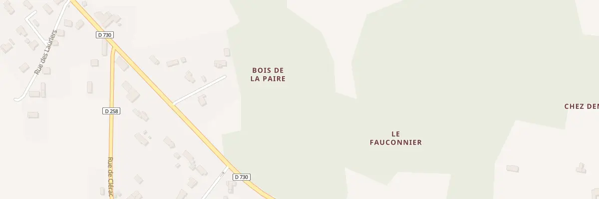 Plan du 5339 Le Cluzeau à Montlieu-la-Garde