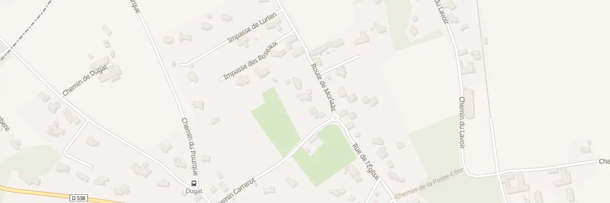 Plan du 3 Rte de Morlaas à Serres-Morlaàs
