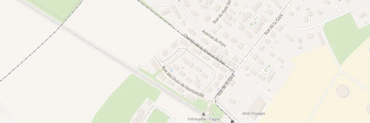 Plan du 9 Rue des Ducs de Normandie à Frénouville