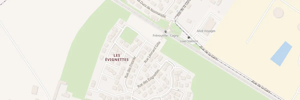 Plan du 18 Rue des Fresnes à Frénouville