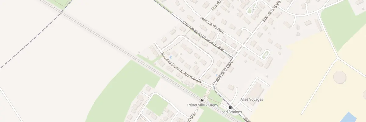 Plan du 13 Rue des Ducs de Normandie à Frénouville