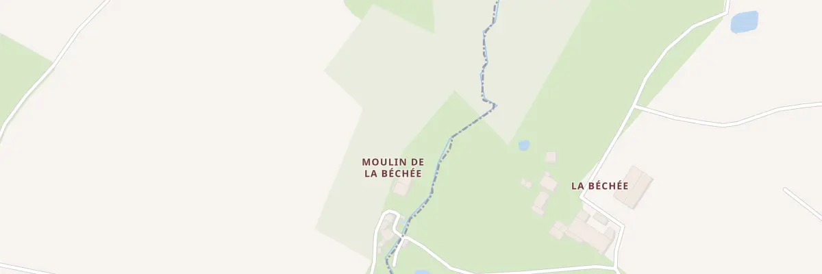 Plan du 5373 Moulin de la Bechee à Saint-Georges-de-Noisné