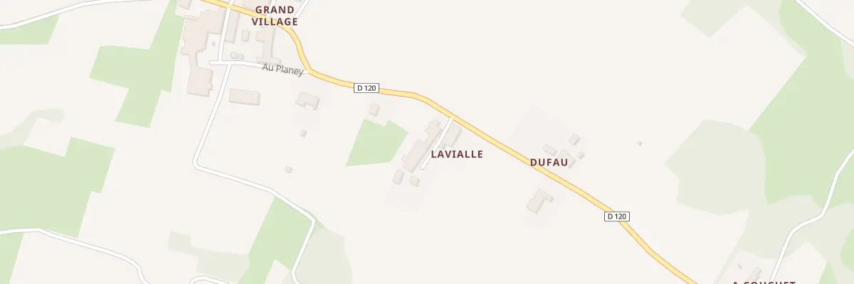 Plan du 40 Imp Lavialle à Donzac