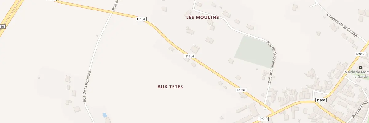 Plan du 7 Rue du 8 Mai 1945 à Montlieu-la-Garde