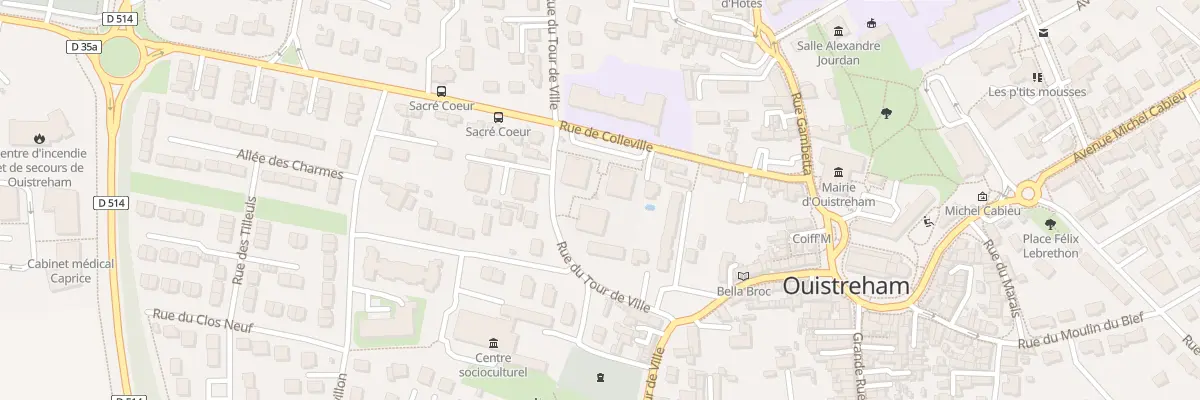 Plan du 31 Rue de Colleville à Ouistreham