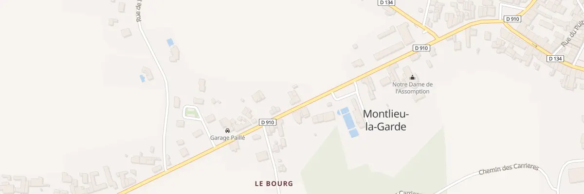 Plan du 48 Av de la République à Montlieu-la-Garde