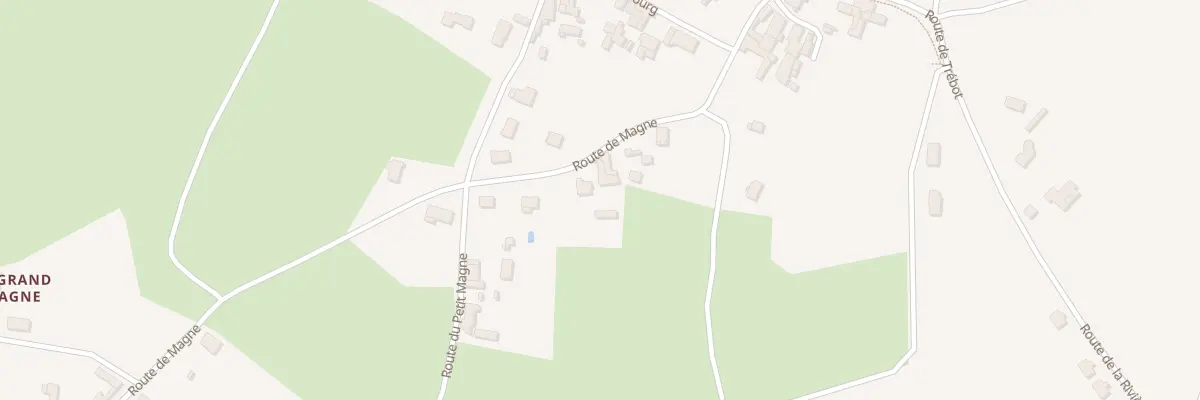 Plan du 21 Rte de Magne à Aigondigné