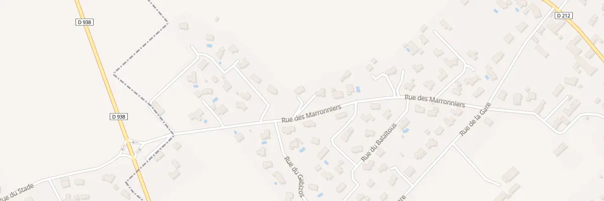 Plan du 30 Rue des Marronniers à Angaïs