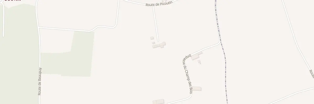 Plan du 1 Imp Richon à Chantillac