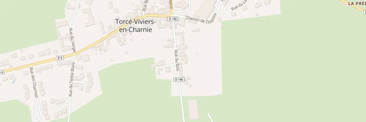Plan du 13 Rue du Bois à Torcé-Viviers-en-Charnie