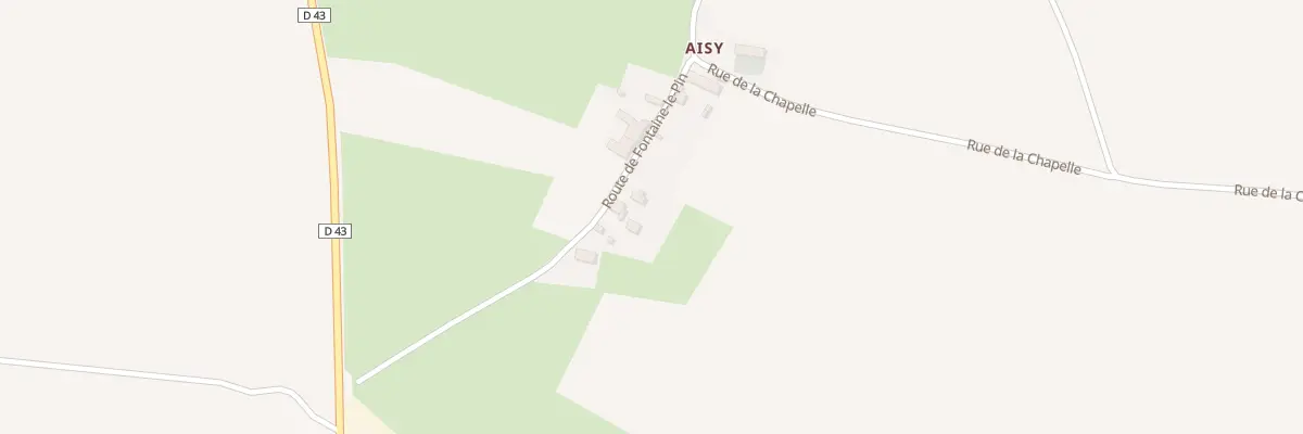 Plan du 1 Rte de Fontaine-le-Pin à Soumont-Saint-Quentin