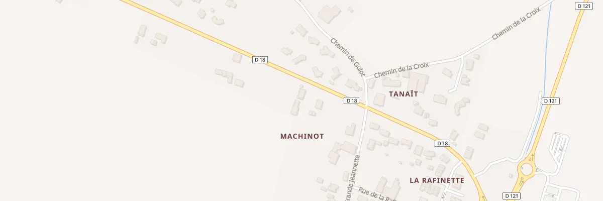 Plan du 314 Machinot à Génissac