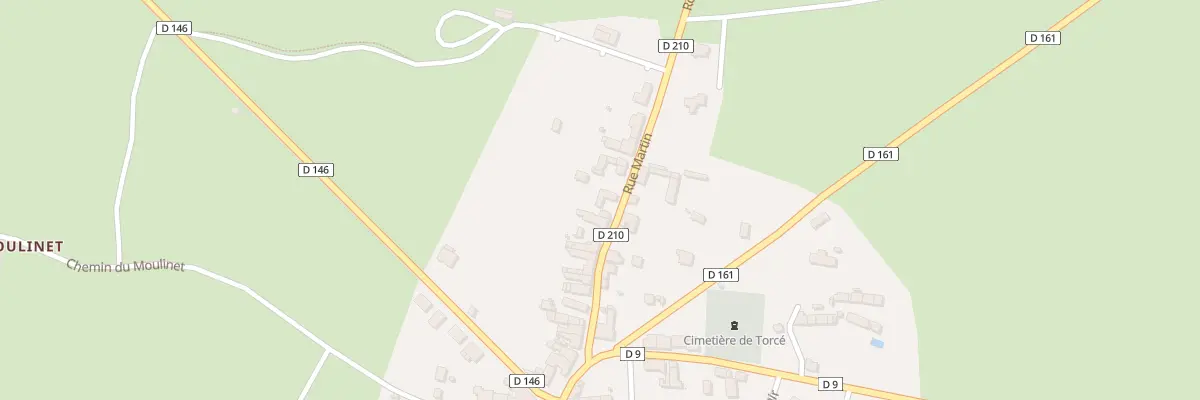 Plan du 23 Rue Martin à Torcé-Viviers-en-Charnie