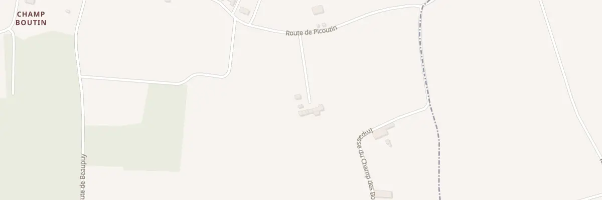 Plan du 2 Imp Richon à Chantillac