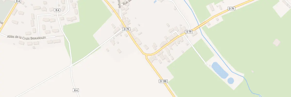 Plan du 13 All de Verdelle à Poillé-sur-Vègre
