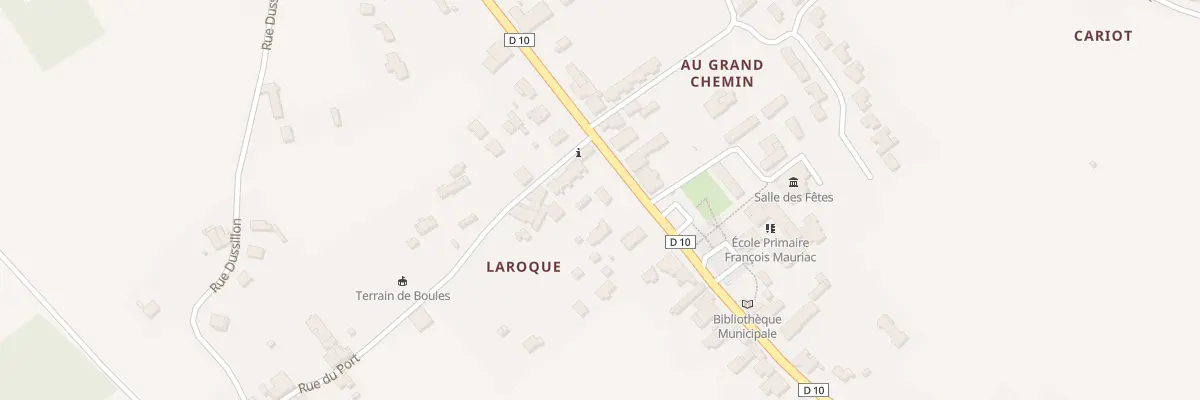 Plan du 305 Laroque à Saint-Maixant