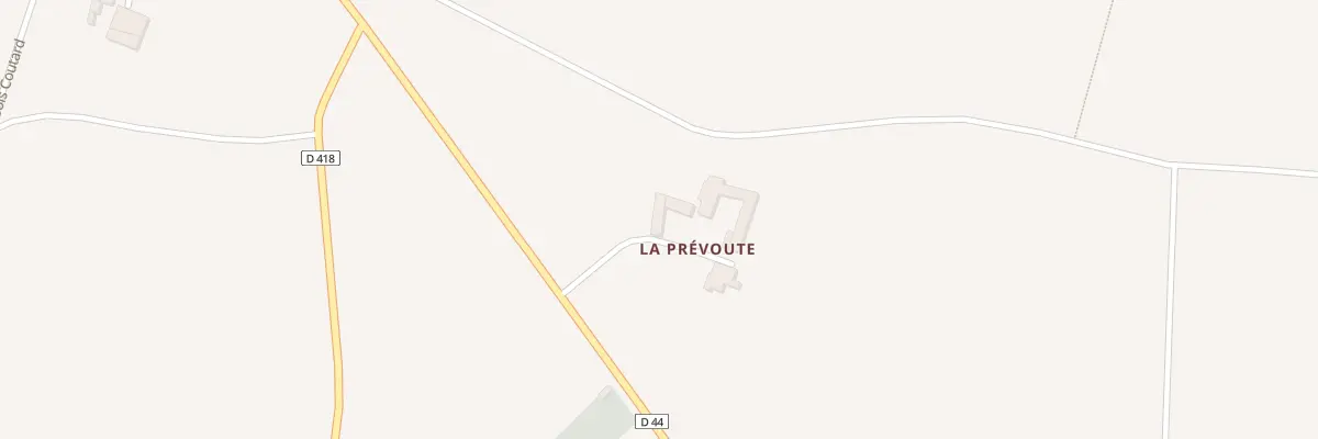 Plan du 1 La Prevoute à Verrières
