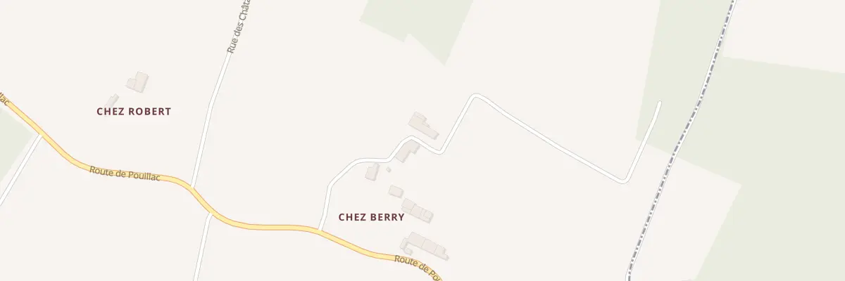 Plan du 5062 Chez Berry à Chatenet
