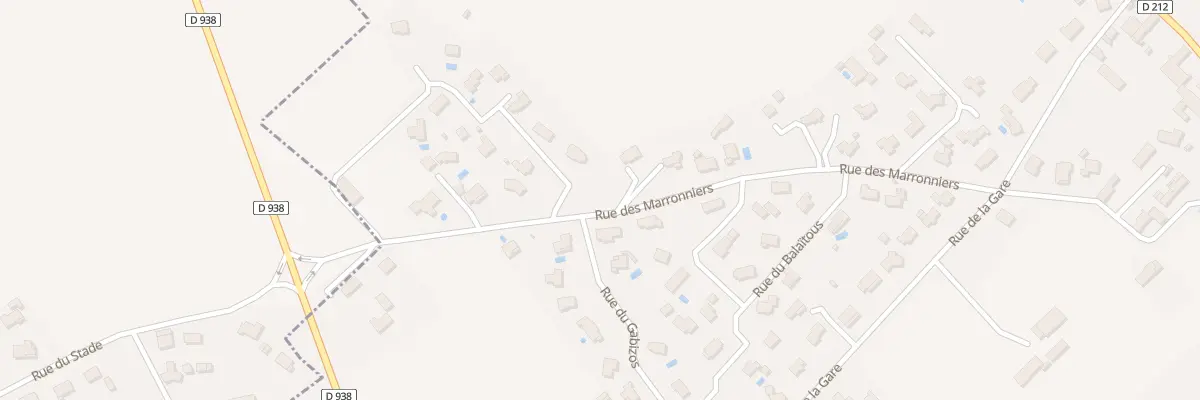 Plan du 32 Rue des Marronniers à Angaïs
