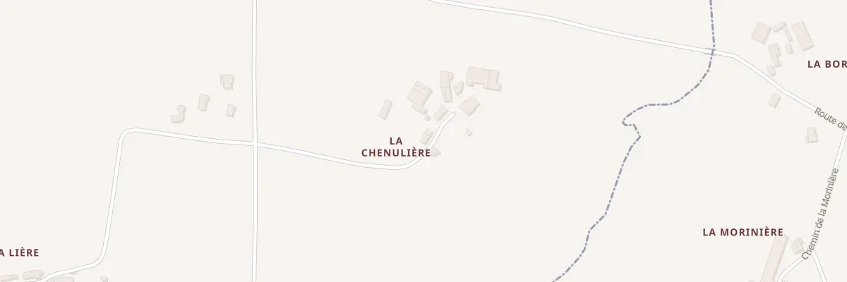 Plan du 1 La Chenuliere à Saint-Pardoux-Soutiers