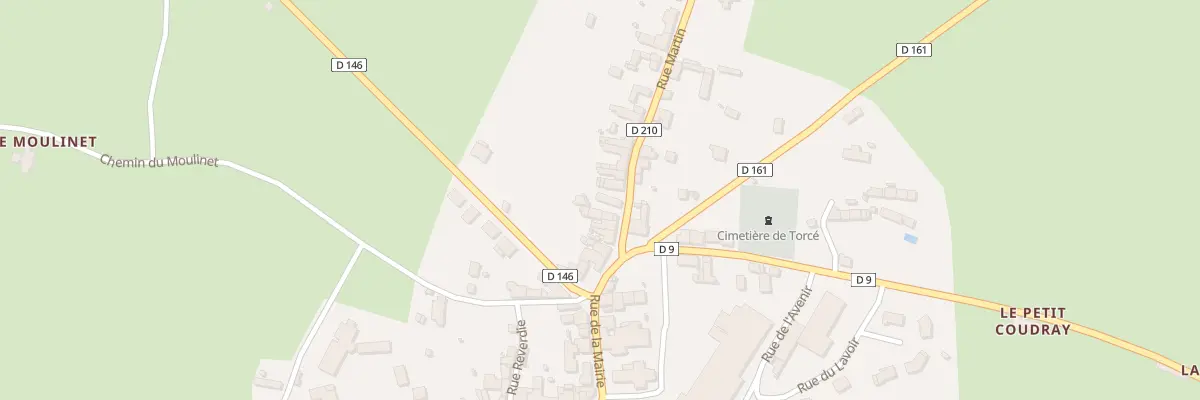 Plan du 11 Rue Martin à Torcé-Viviers-en-Charnie