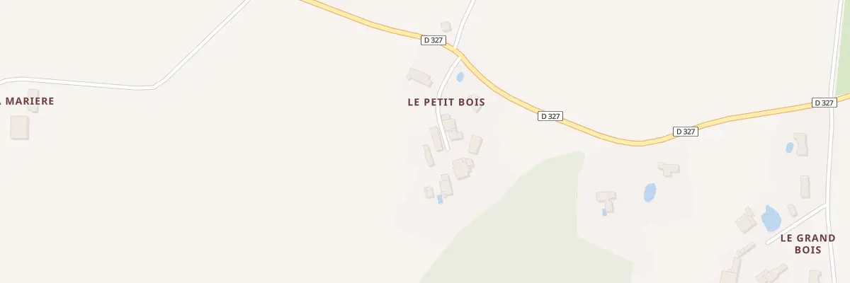 Plan du 5111 Le Petit Bois à Lageon