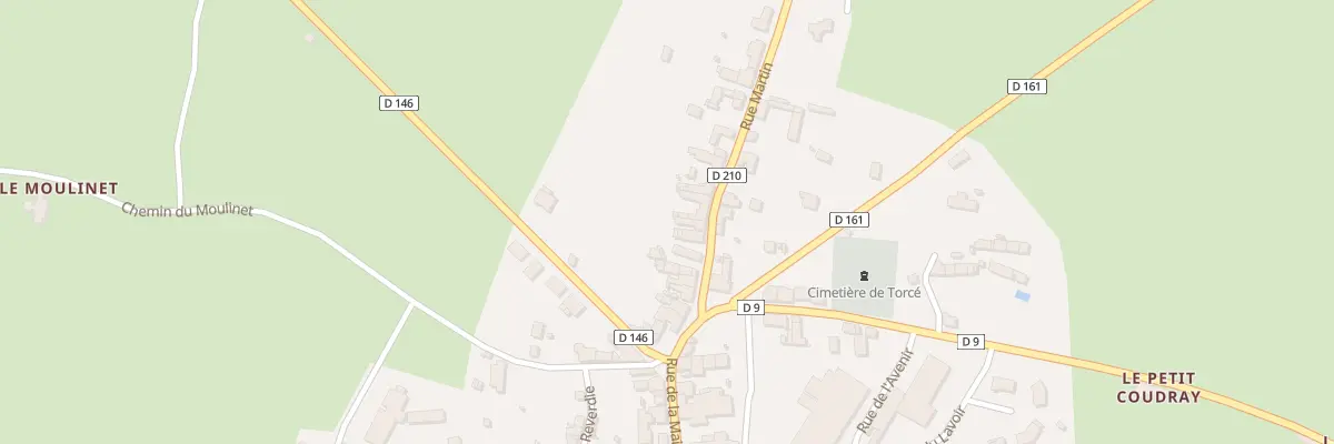Plan du 15 Rue Martin à Torcé-Viviers-en-Charnie