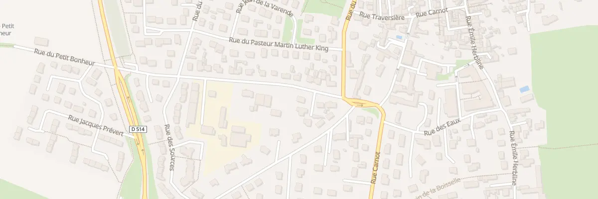 Plan du 9 Rue du Petit Bonheur à Ouistreham