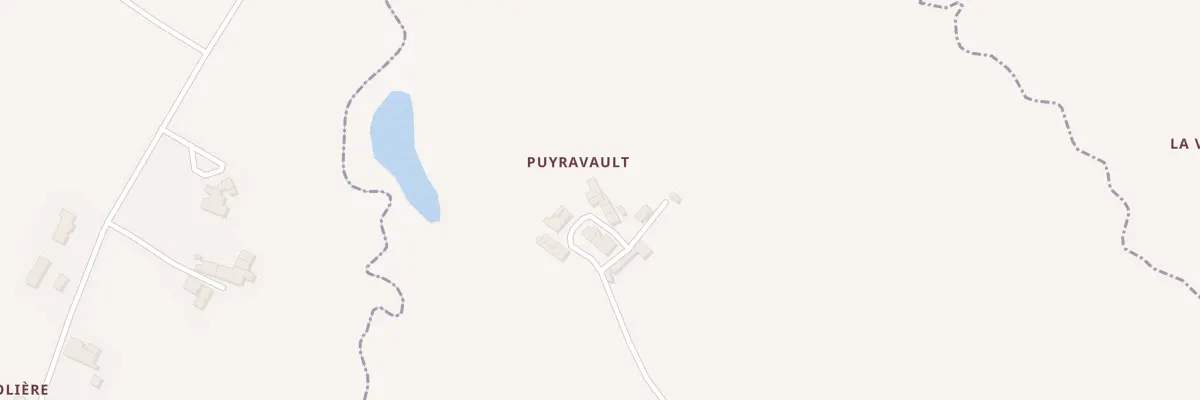 Plan du 5080 Puyraveau à Vouhé