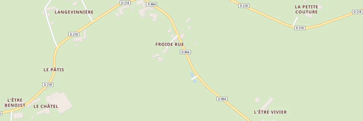 Plan du 152 Rte de la Chapelle à Montreuil-au-Houlme