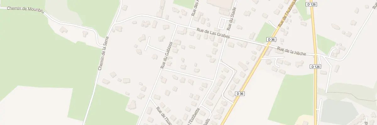 Plan du 6 Rue du Mounbula à Asson