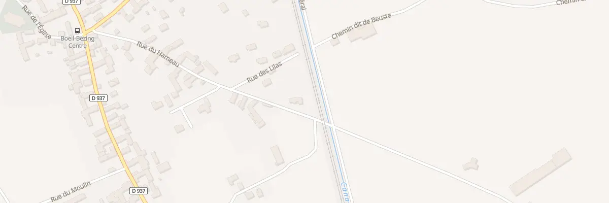 Plan du 17 Rue du Hameau à Boeil-Bezing