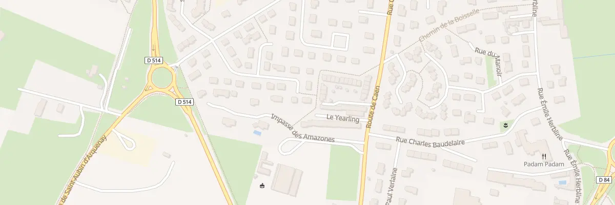 Plan du 24 Rue des Belges à Ouistreham