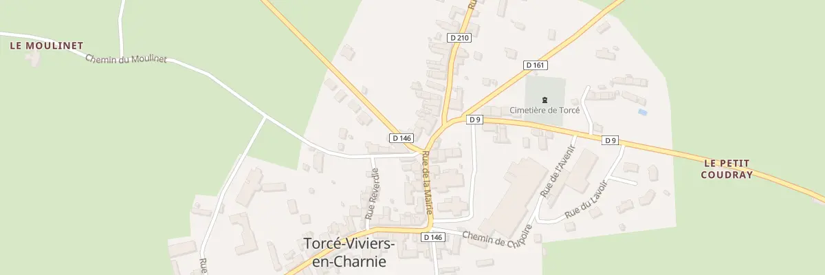 Plan du 2 Rue de Voutré à Torcé-Viviers-en-Charnie