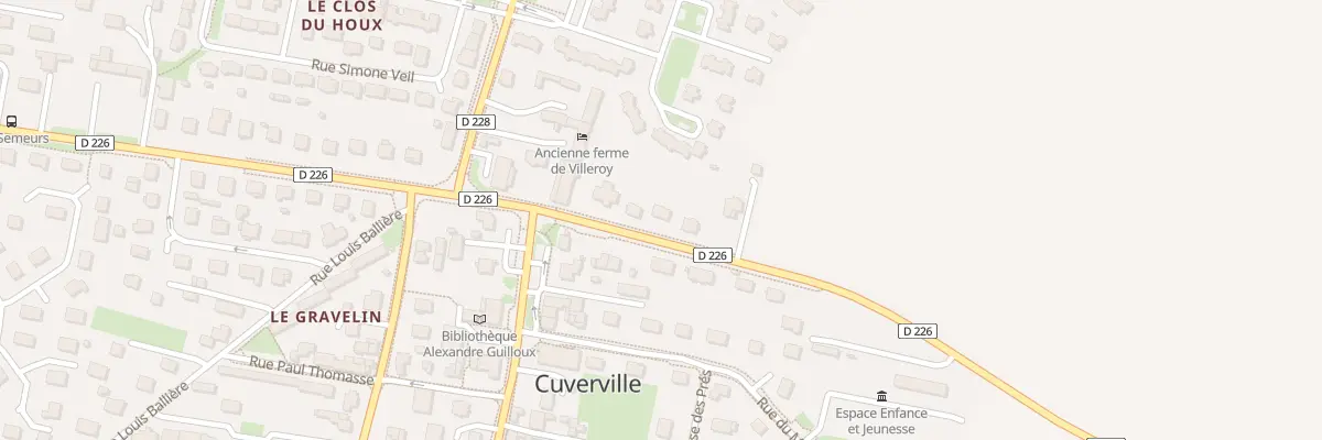 Plan du 3B Rue de Sannerville à Cuverville
