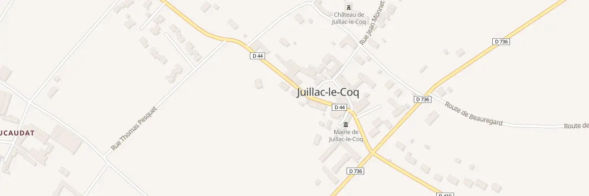 Plan du 165 Rte de la Croisille à Juillac-le-Coq