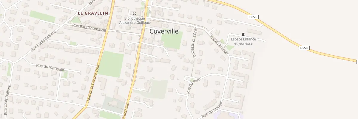 Plan du 4 Imp des Prés à Cuverville