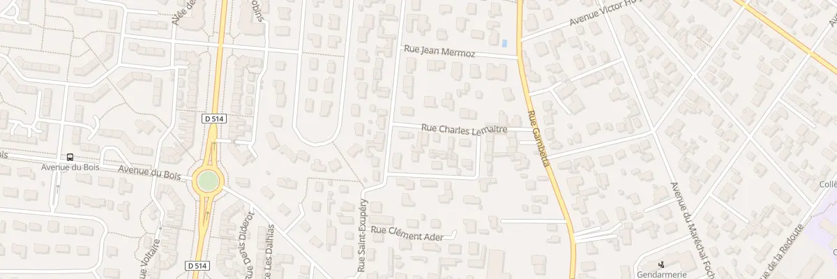 Plan du 21 Rue Charles Lemaître à Ouistreham