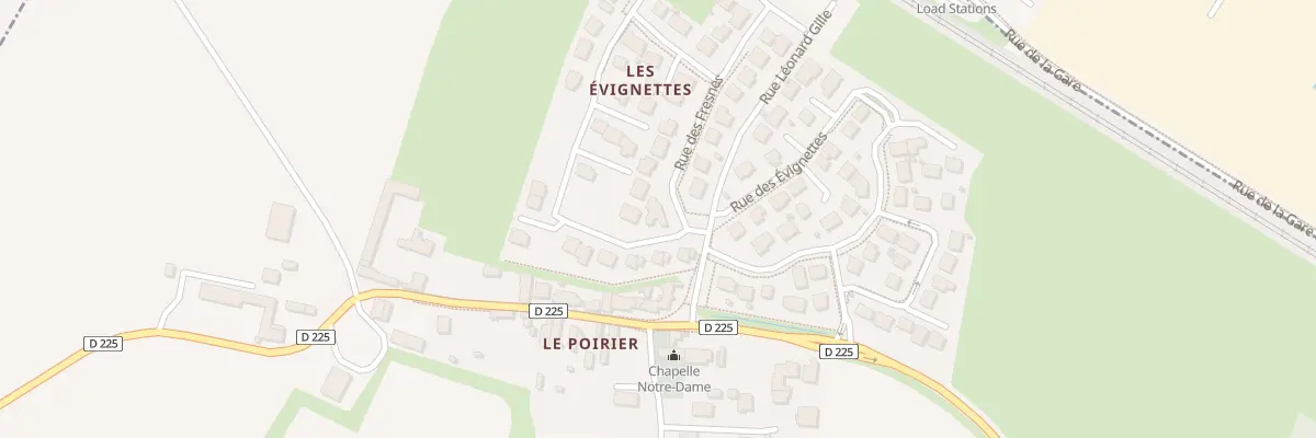 Plan du 2 Rue des Acacias à Frénouville