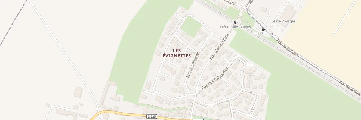 Plan du 5 Imp des Aubépines à Frénouville
