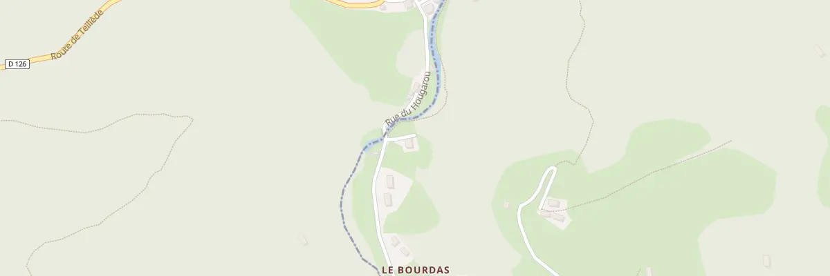 Plan du 3 Imp des Bourdas à Ferrières