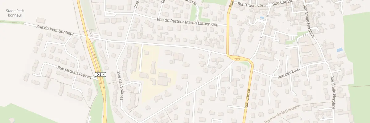 Plan du 11 Rue du Petit Bonheur à Ouistreham