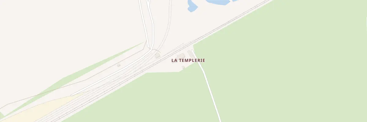 Plan du 1 La Templerie à Voutré