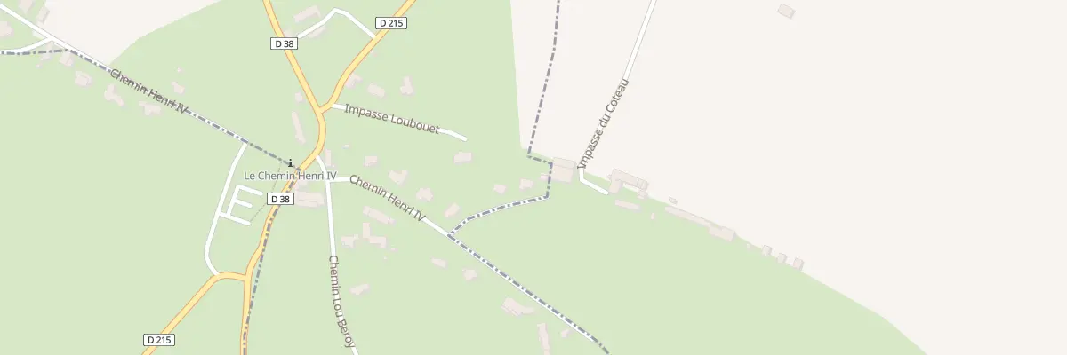 Plan du 5 Imp du Vert Galant à Ousse