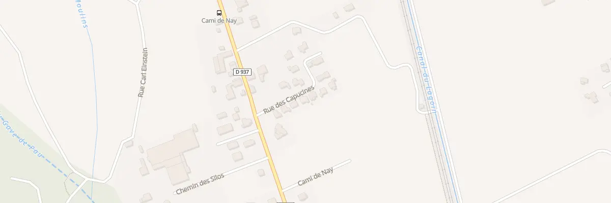Plan du 88 Rue des Capucines à Boeil-Bezing