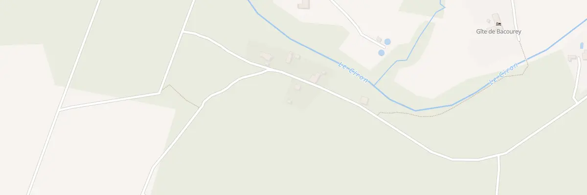 Plan du 5 La Verrerie à Bernos-Beaulac