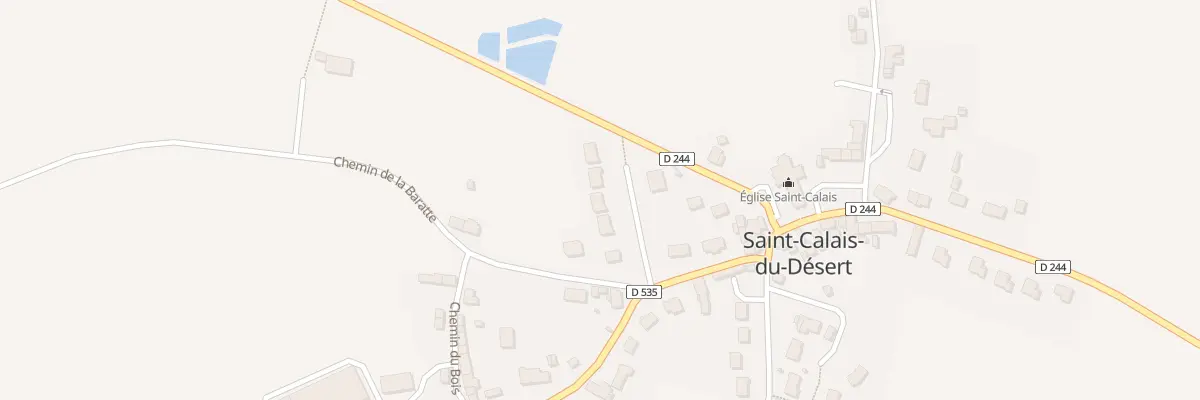Plan du 3 Imp du Clos à Saint-Calais-du-Désert