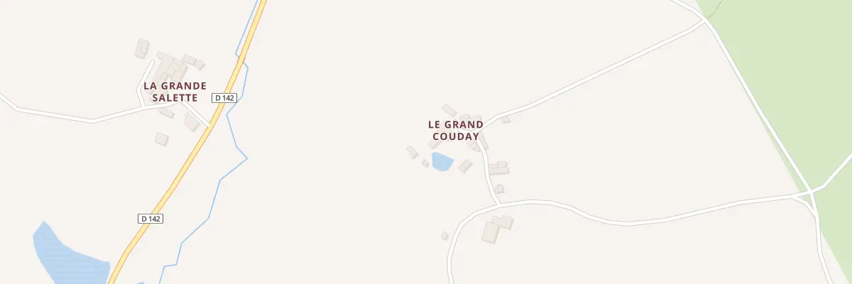 Plan du 5276 Le Grand Couday à Saint-Georges-de-Noisné